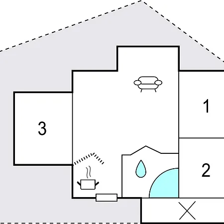 Kalvehavestien Glesborg Xi Holiday home *